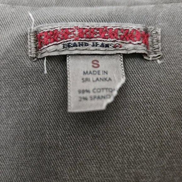 Vintage True Religion Khaki Army Green Utility Casual Jacket WAXM13G17 - Picture 7 of 8